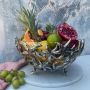 Large starfish Bowl with Glass Bowl