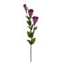 Faux  33" Lisianthus Fuchsia