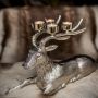 Resting Stag Tea Light Holder 