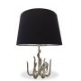 Octopus Table Lamp With Black & Silver Shade