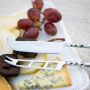 Twist Neck Traditional Cheese & Soft Cheese Knife Set 