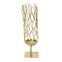 Gold Forest Tree Single Candle Holder 