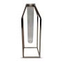 Single Oversized Test Tube Vase with Silver Stand