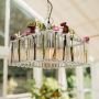 Pasteur Square Test Tube Chandelier