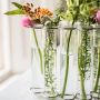 S-Shaped Test Tube Table Vase 