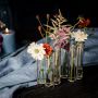W-Shaped Glass Test Tube Table Vase 