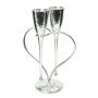 Entwined Heart Lovers' Champagne Flutes | PERFECTLY IMPERFECT