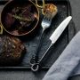 Unpolished Knot Dinner Fork