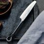 Unpolished Knot Dinner Knife 