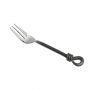 Unpolished Knot Pastry Fork