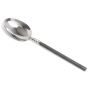 Unpolished Twist Neck Medium Serving Spoon