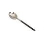 Unpolished Twist Neck Dessert Spoon 