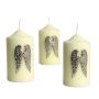 Set of Three Angel Wing Candle Pins