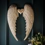 Large Heart Angel Wing Wall Hanging